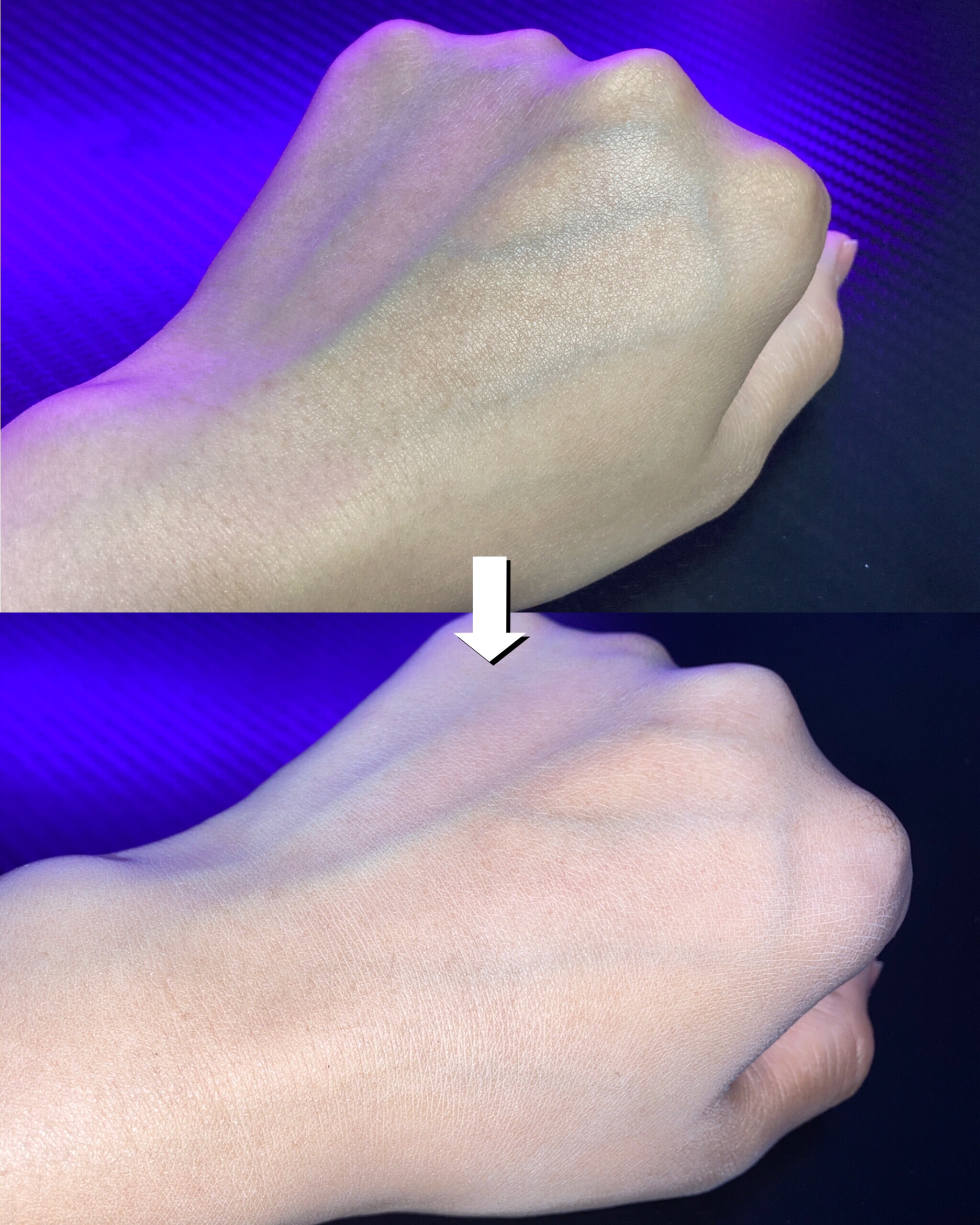 ホワイトニングドレストーンアップクリーム/COSNORI/化粧下地を使ったクチコミ（3枚目）