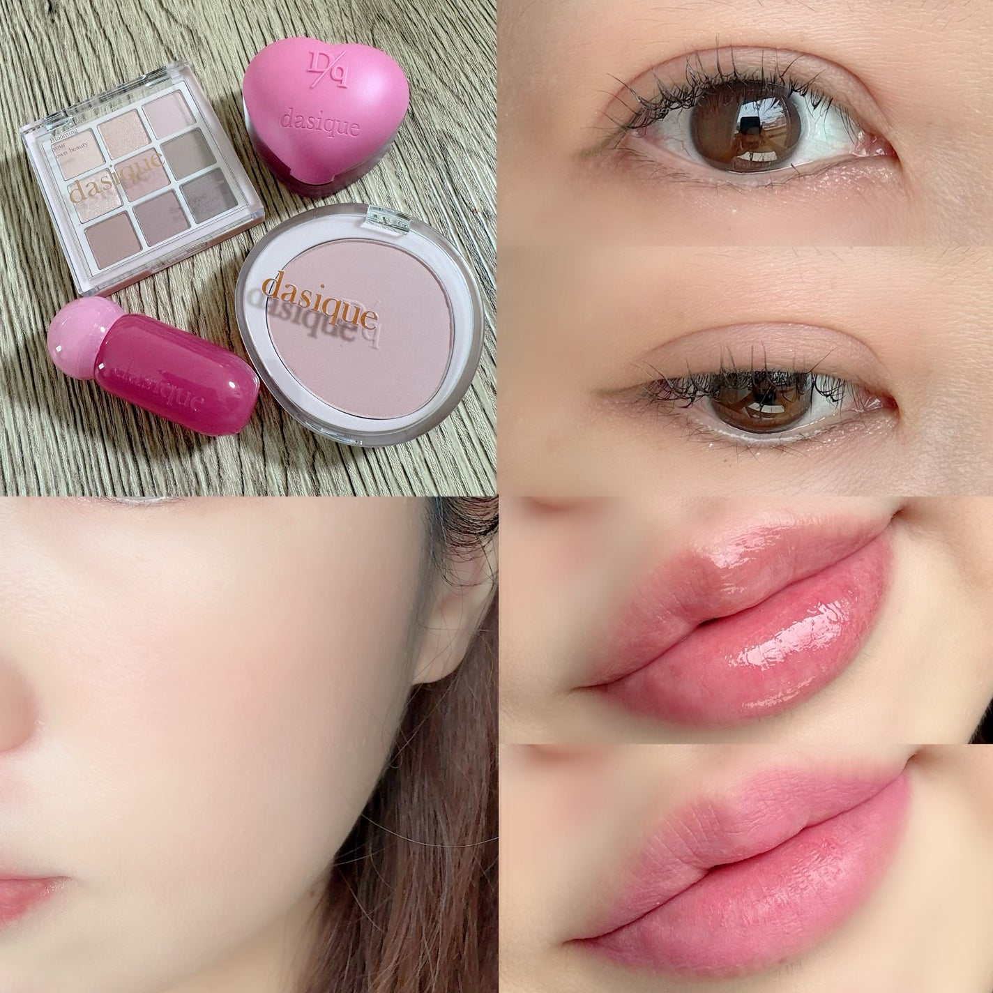 ソフトブラーチーク/dasique/パウダーチークを使ったクチコミ(4枚目)