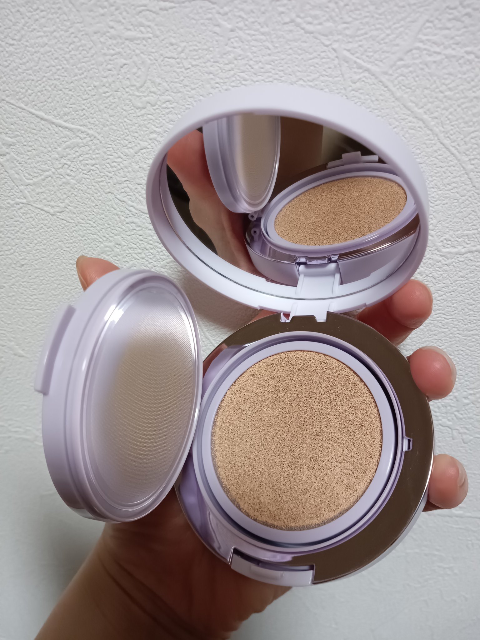 パーフェクティング シルキーフィット カバー クッション ファンデーション/VDL/クッションファンデーションを使ったクチコミ（3枚目）