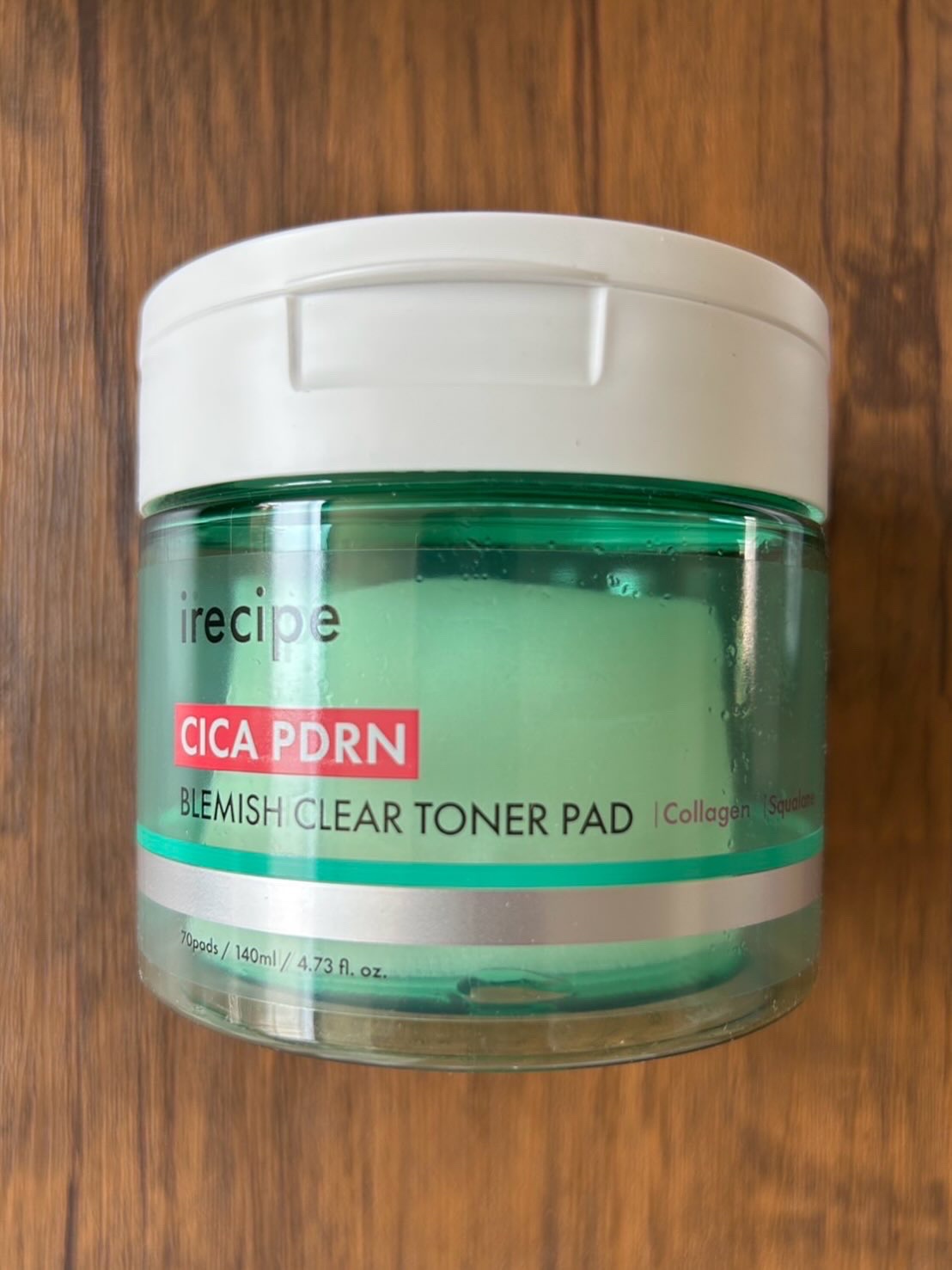 シカ PDRN 跡 クリアー トナーパッド/irecipe/トナーパッドを使ったクチコミ（2枚目）