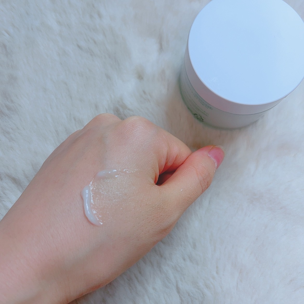 リアルドクダミスージングクリーム/NEOGEN/フェイスクリームを使ったクチコミ（3枚目）