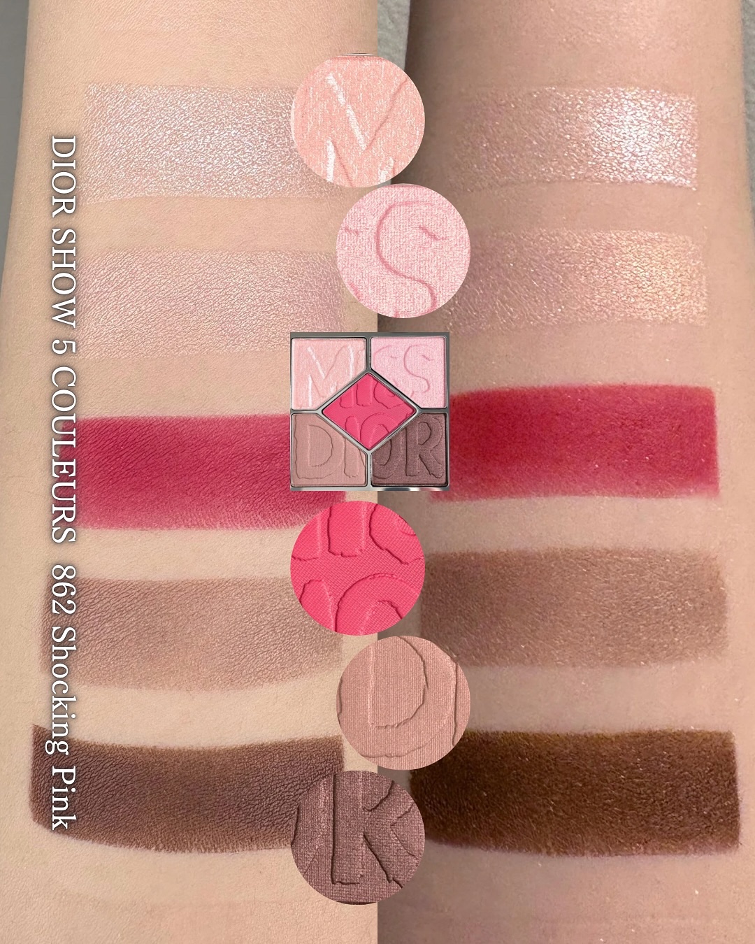 新品　ディオールショウ サンククルール　最新コレクション限定カラー　862 専用ポーチ付き】ディオールショウ サンク クルール