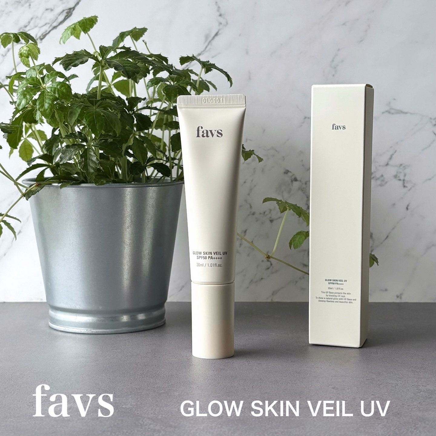 グロウスキンヴェール UV/favs/日焼け止めローションを使ったクチコミ（1枚目）