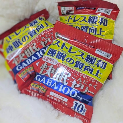 快眠こんにゃくゼリー/こんにゃくパーク/その他食品を使ったクチコミ(2枚目)