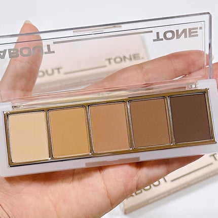 リターントゥーベーシックシャドウパレット/ABOUT TONE/アイシャドウパレットを使ったクチコミ(3枚目)