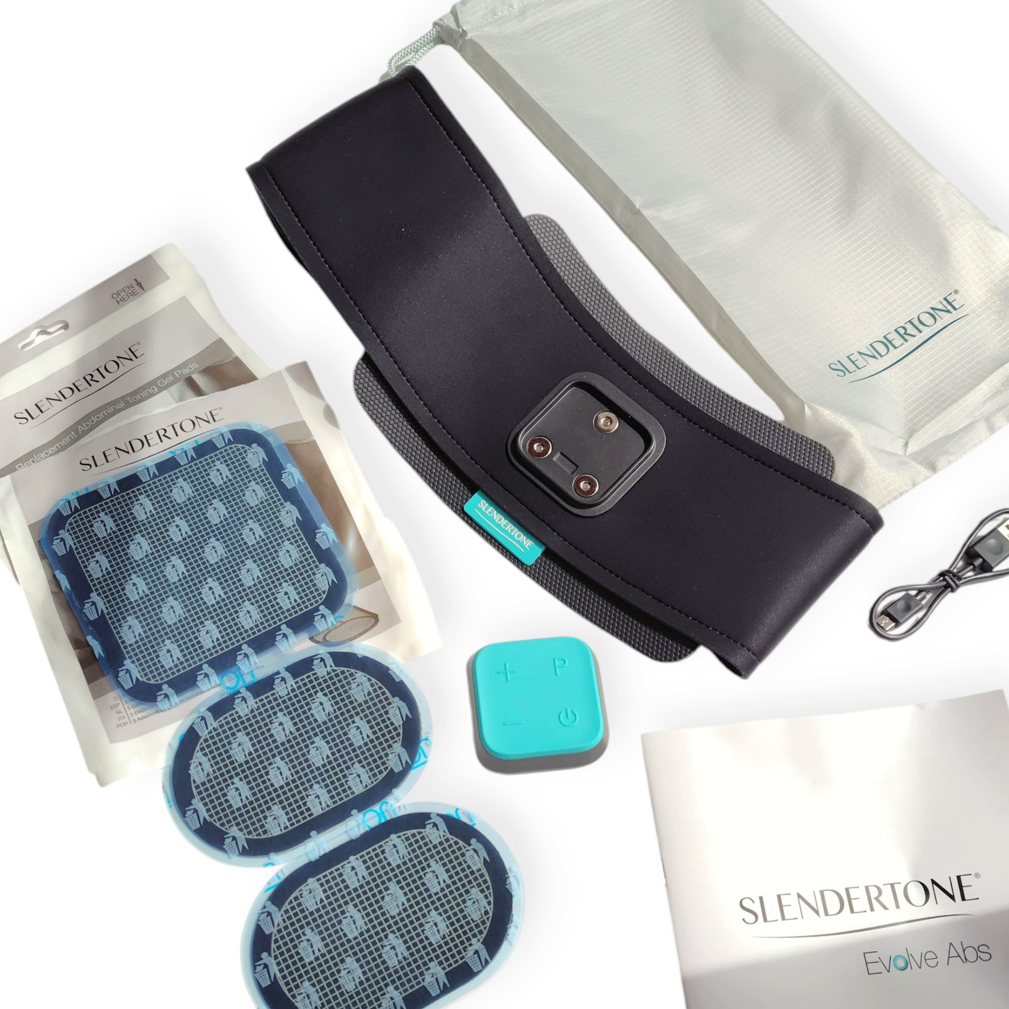 【1度のみ使用】 SLENDERTONE EVOLVE ABSトーニングベルト Slendertone Evolve Absトーニングベルト – スレンダートーン