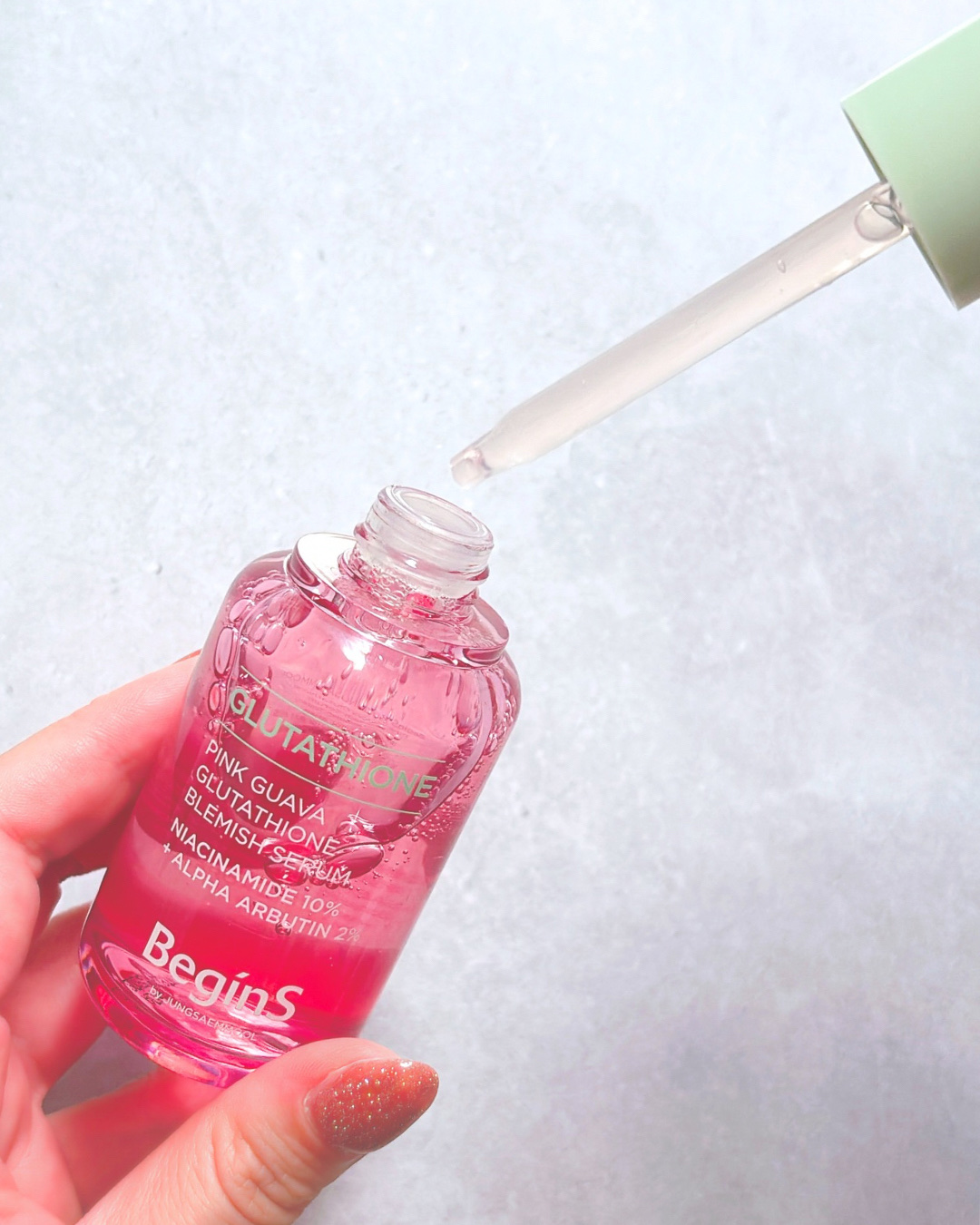 ビギンスバイジョンセンムルピンクGBセラム/BeginS by JUNGSAEMMOOL/美容液を使ったクチコミ（2枚目）