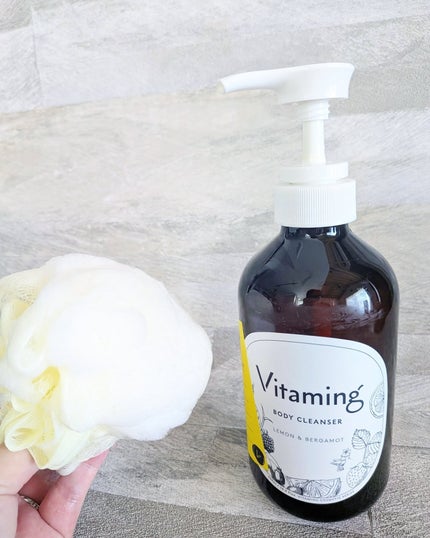 リフレッシングボディソープ(レモン&ベルガモットの香り)/Vitaming/ボディソープを使ったクチコミ(3枚目)