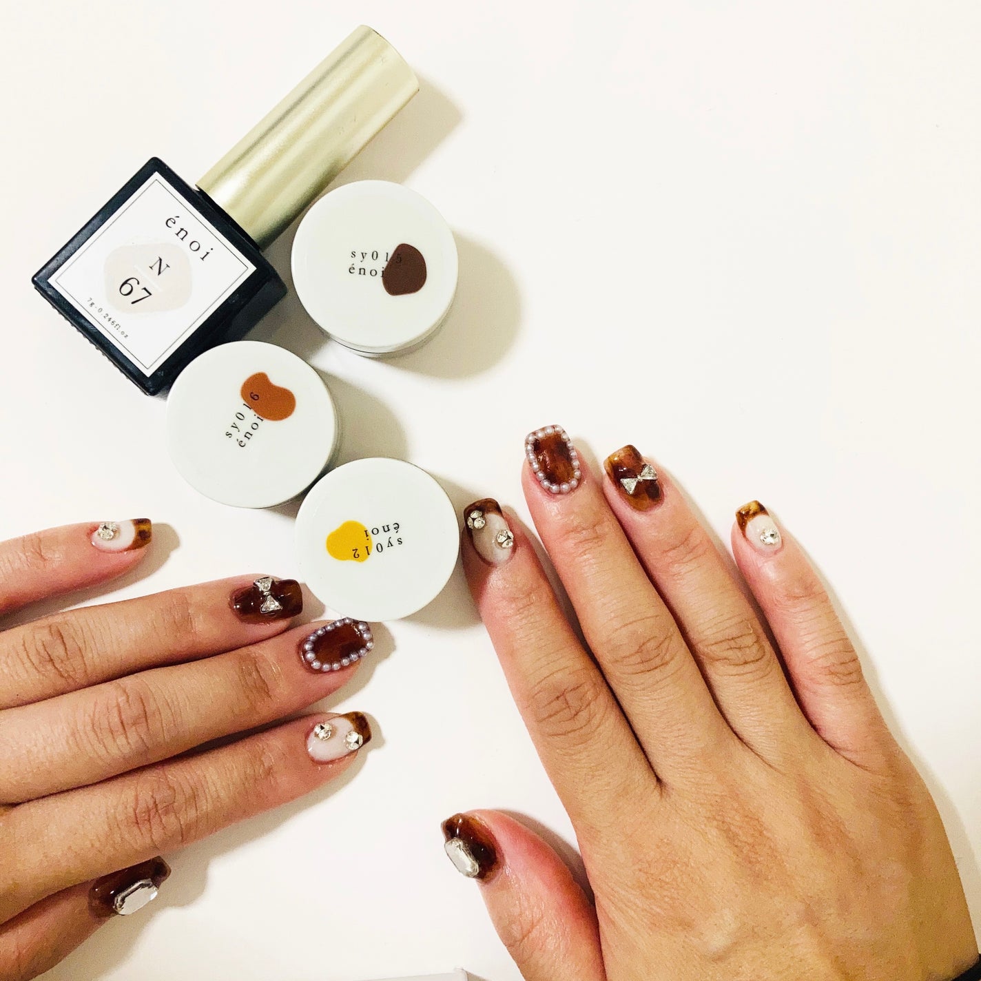 syrup nail/enoi/ジェルネイルを使ったクチコミ(2枚目)