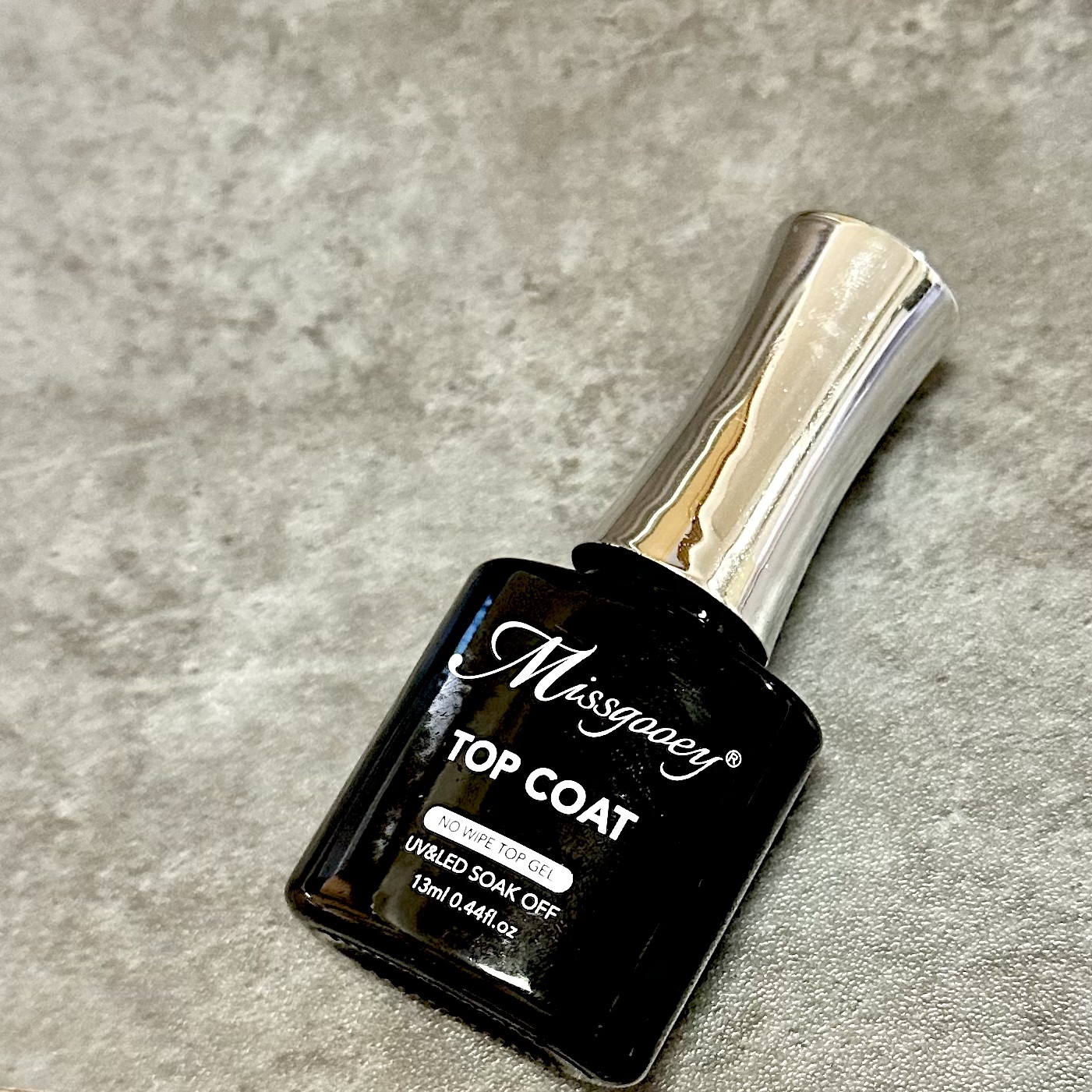 ノーワイプジェルトップコート/Missgooey/ネイルトップコートを使ったクチコミ（2枚目）