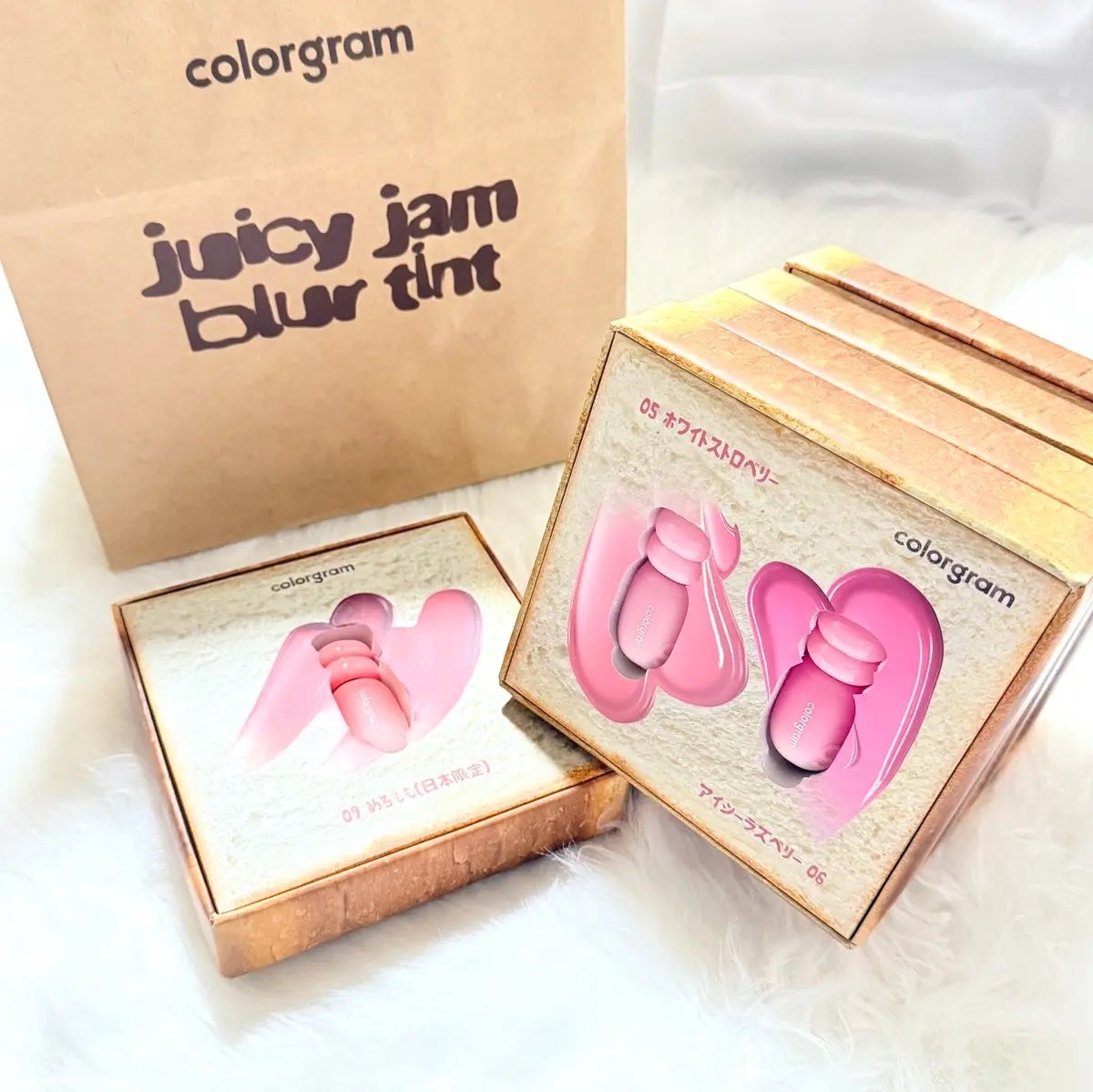 ジューシージャムブラーティント/Colorgram/口紅を使ったクチコミ(2枚目)