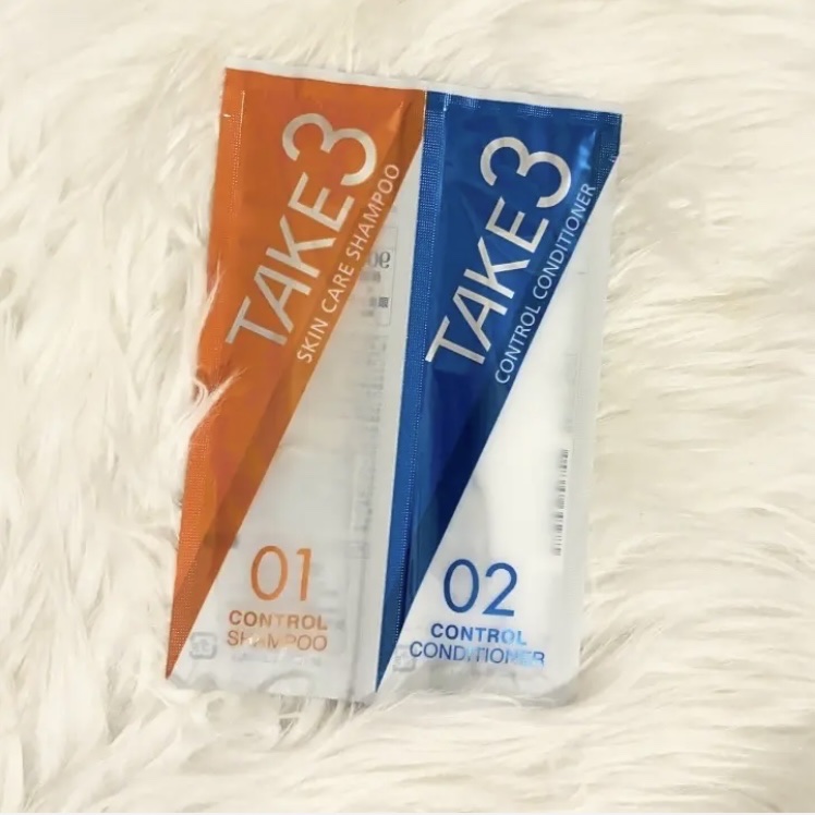  コントロールシャンプー スキンケア 400ml/TAKE3/市販シャンプーを使ったクチコミ（1枚目）