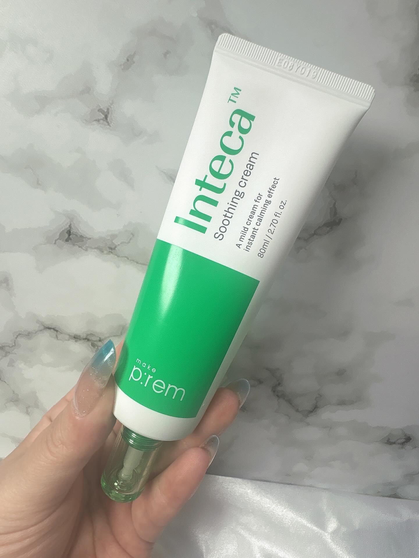 インテカ スージングクリーム/make prem/フェイスクリームを使ったクチコミ（2枚目）