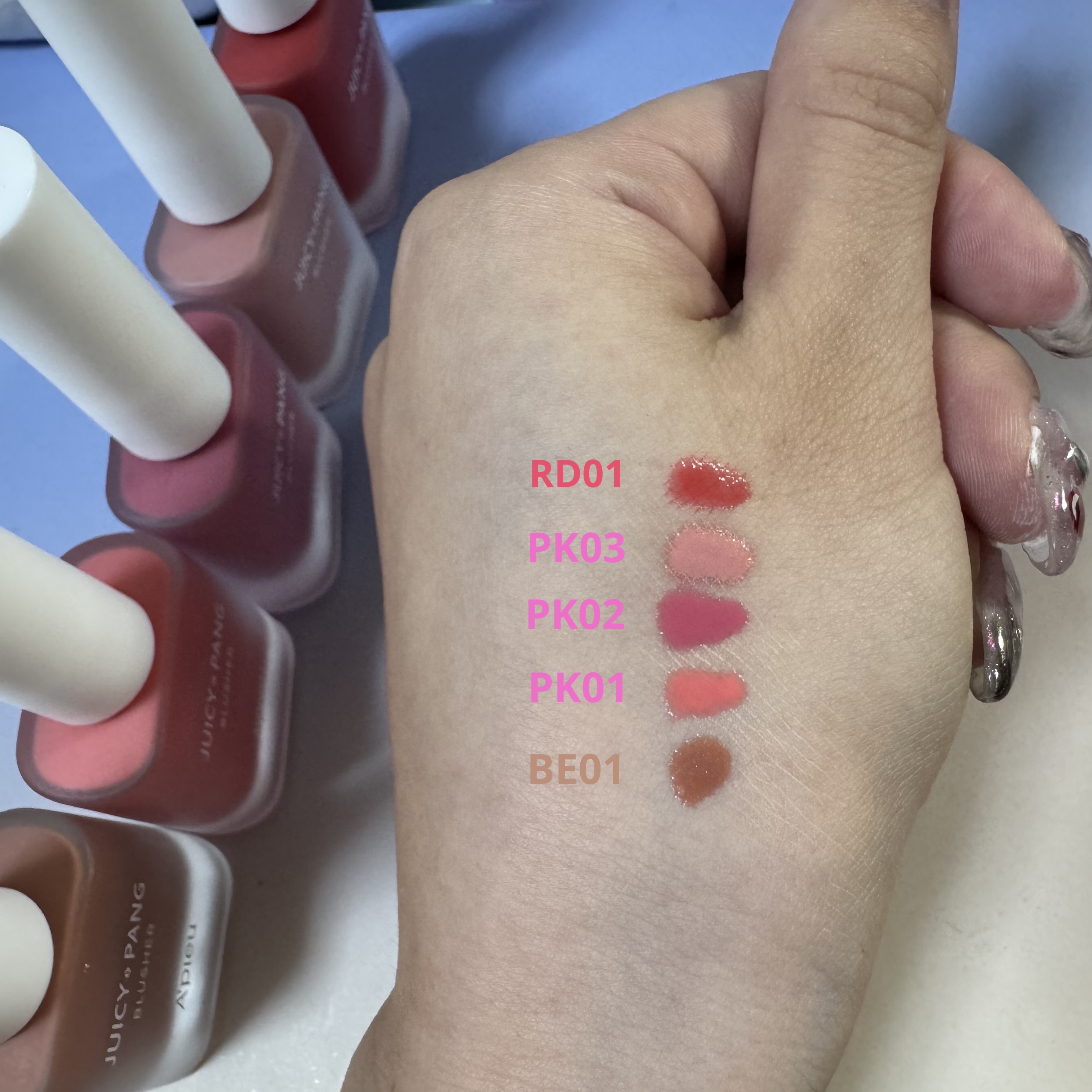 ジューシー パン ウォーター ブラッシャー/A’pieu/リキッドチークを使ったクチコミ（2枚目）