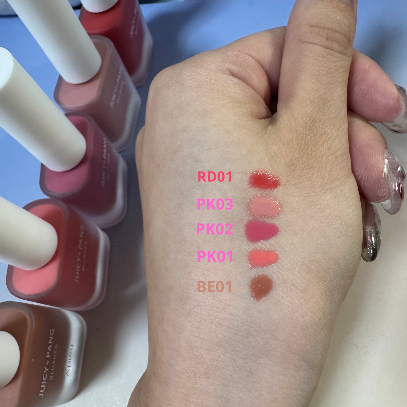 ジューシー パン ウォーター ブラッシャー/A’pieu/リキッドチークを使ったクチコミ(2枚目)