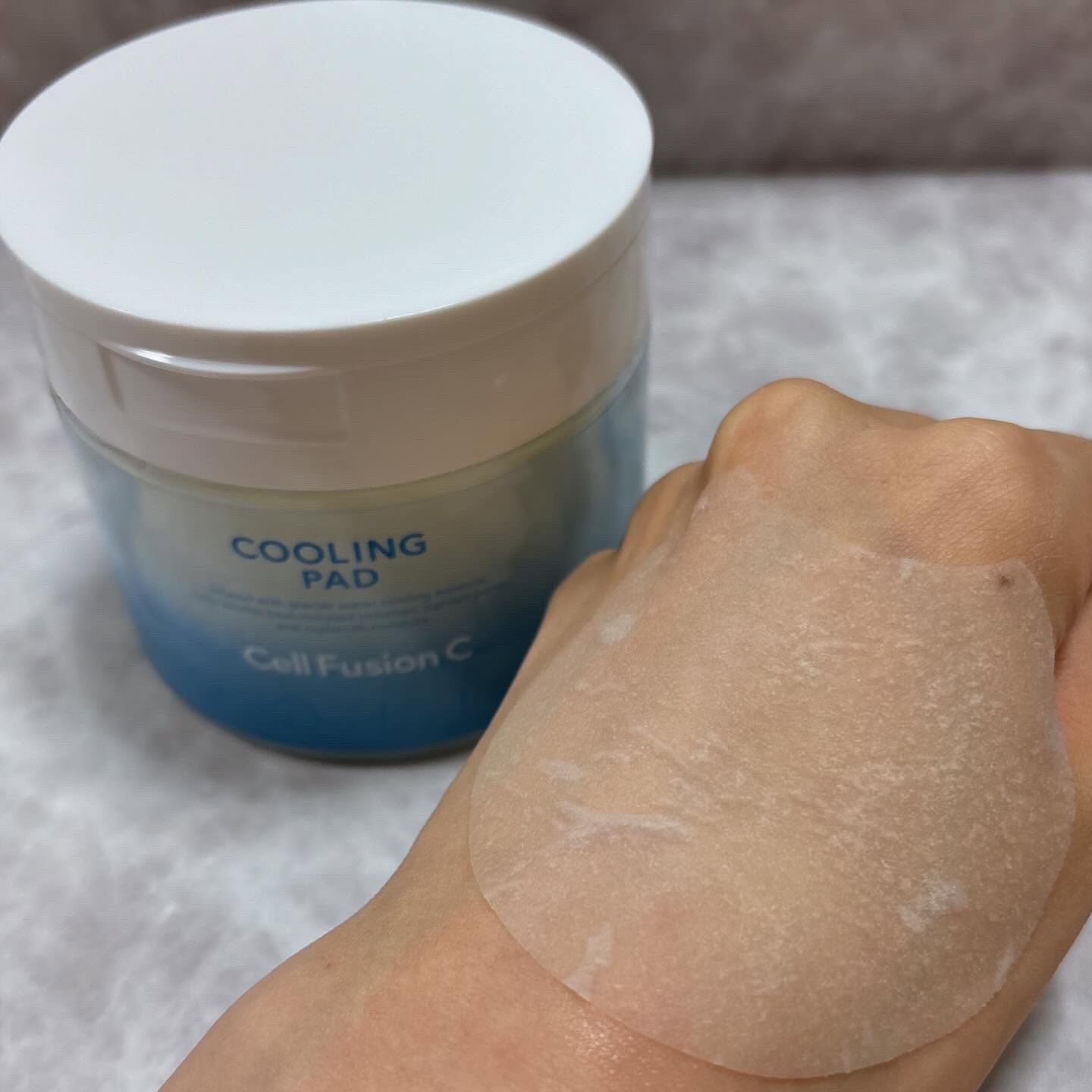 ポストアルファクーリングパッド/Cell Fusion C(セルフュージョンシー)/トナーパッドを使ったクチコミ（3枚目）