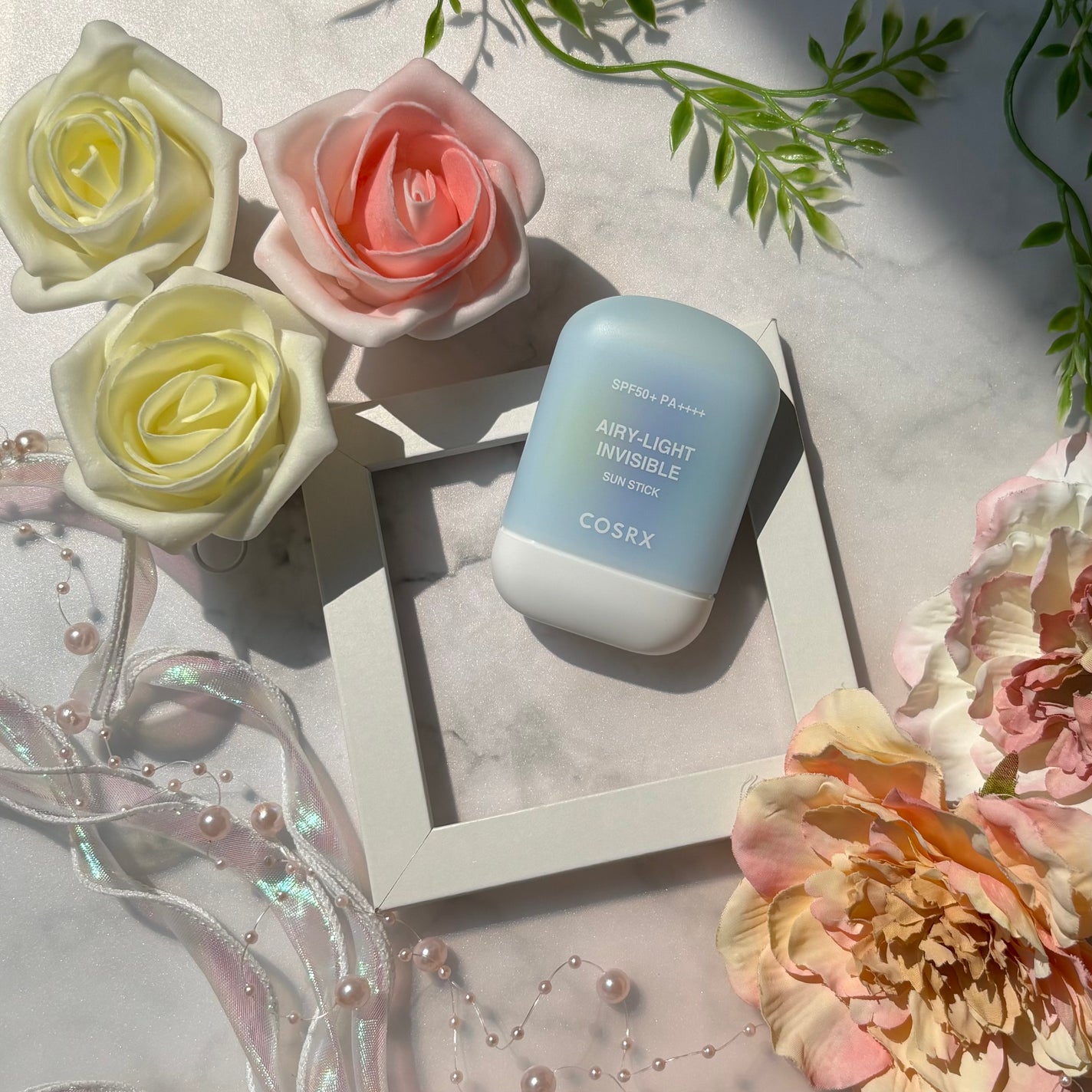 エアリーライト 透明UVスティック/COSRX/日焼け止めスティックを使ったクチコミ(4枚目)