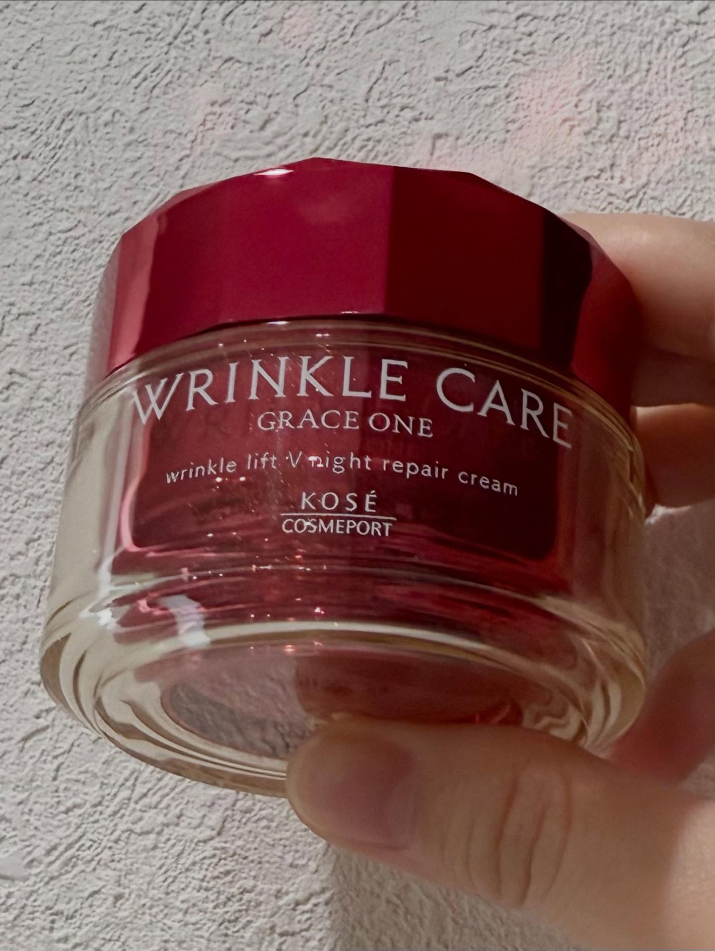 グレイス ワン リンクルケア リンクルリフトＶ ナイトリペアクリーム/グレイスワン/フェイスクリームを使ったクチコミ（1枚目）