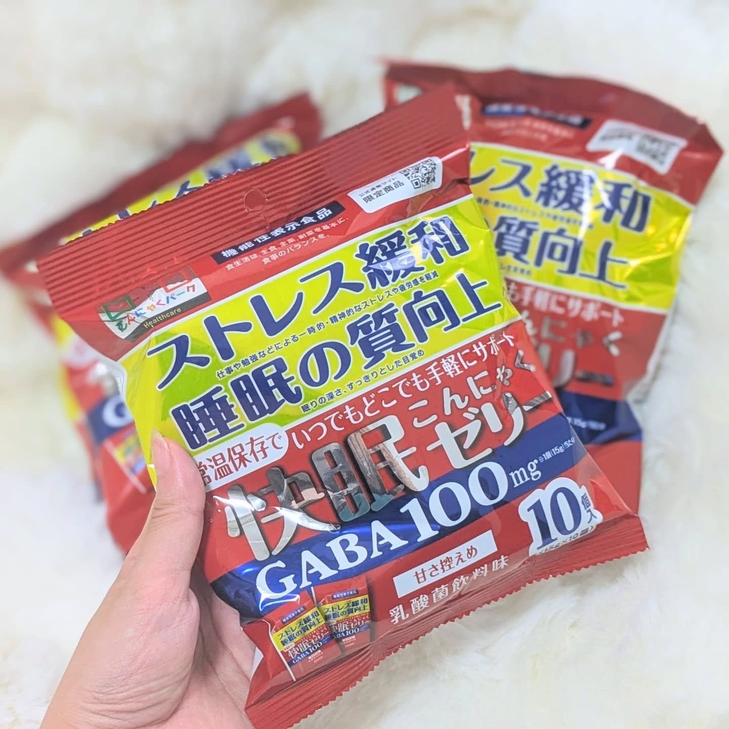 快眠こんにゃくゼリー/こんにゃくパーク/その他食品を使ったクチコミ（1枚目）