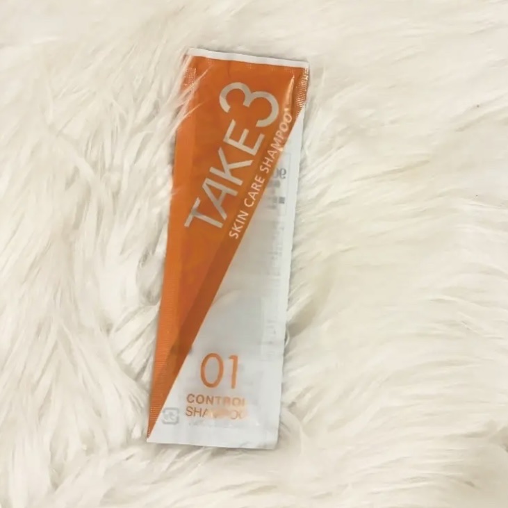  コントロールシャンプー スキンケア 400ml/TAKE3/市販シャンプーを使ったクチコミ（1枚目）