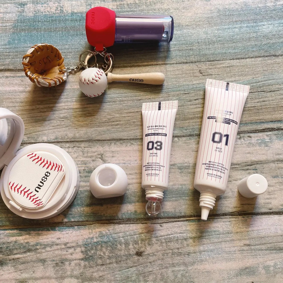 ムースケアチークハンディ 03 シャイミー   /nuse/リキッドチークを使ったクチコミ（2枚目）