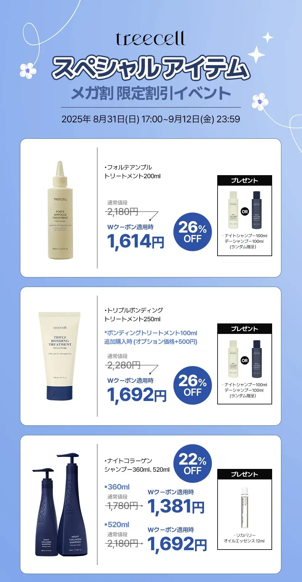 フォルテ アンプル トリートメント/treecell/洗い流すヘアトリートメントを使ったクチコミ(4枚目)