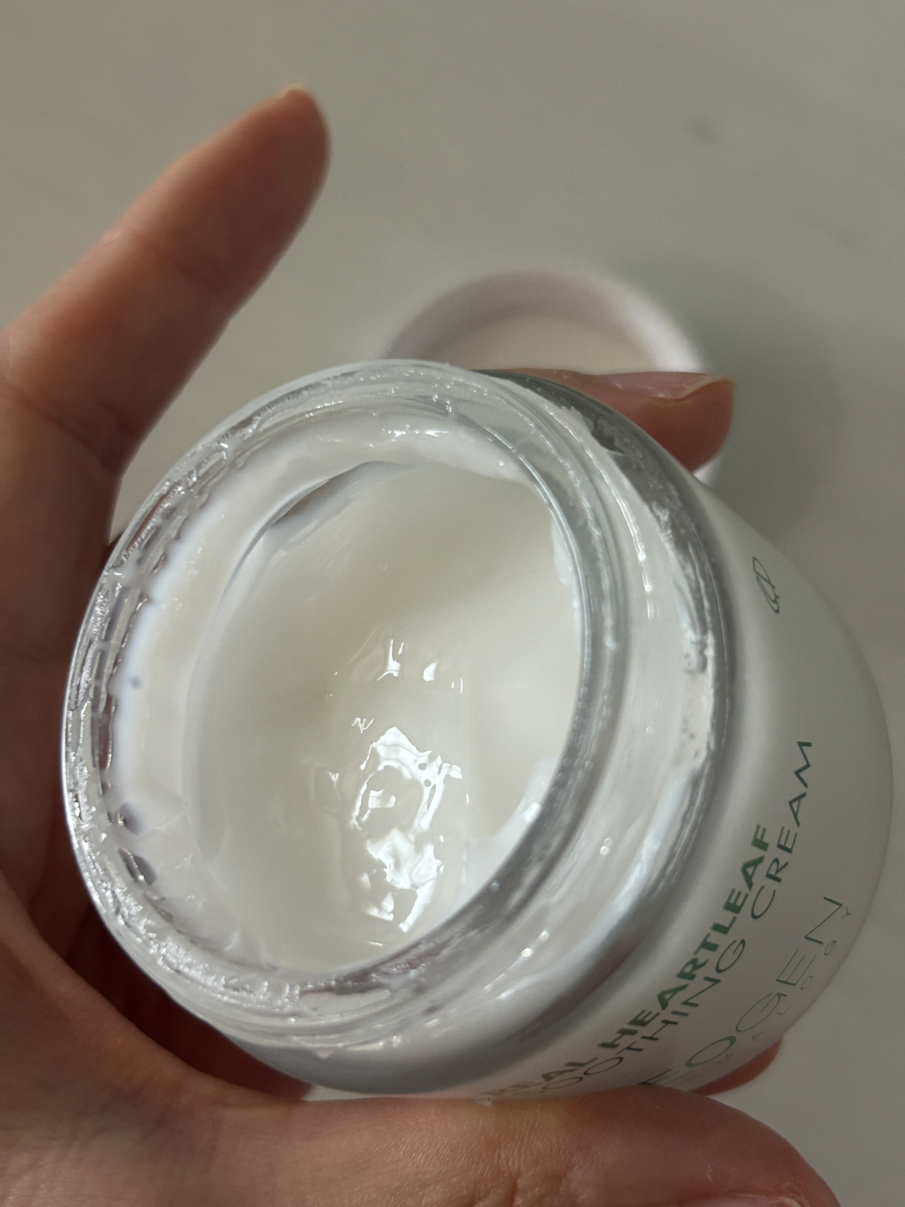 リアルドクダミスージングクリーム/NEOGEN/フェイスクリームを使ったクチコミ（2枚目）