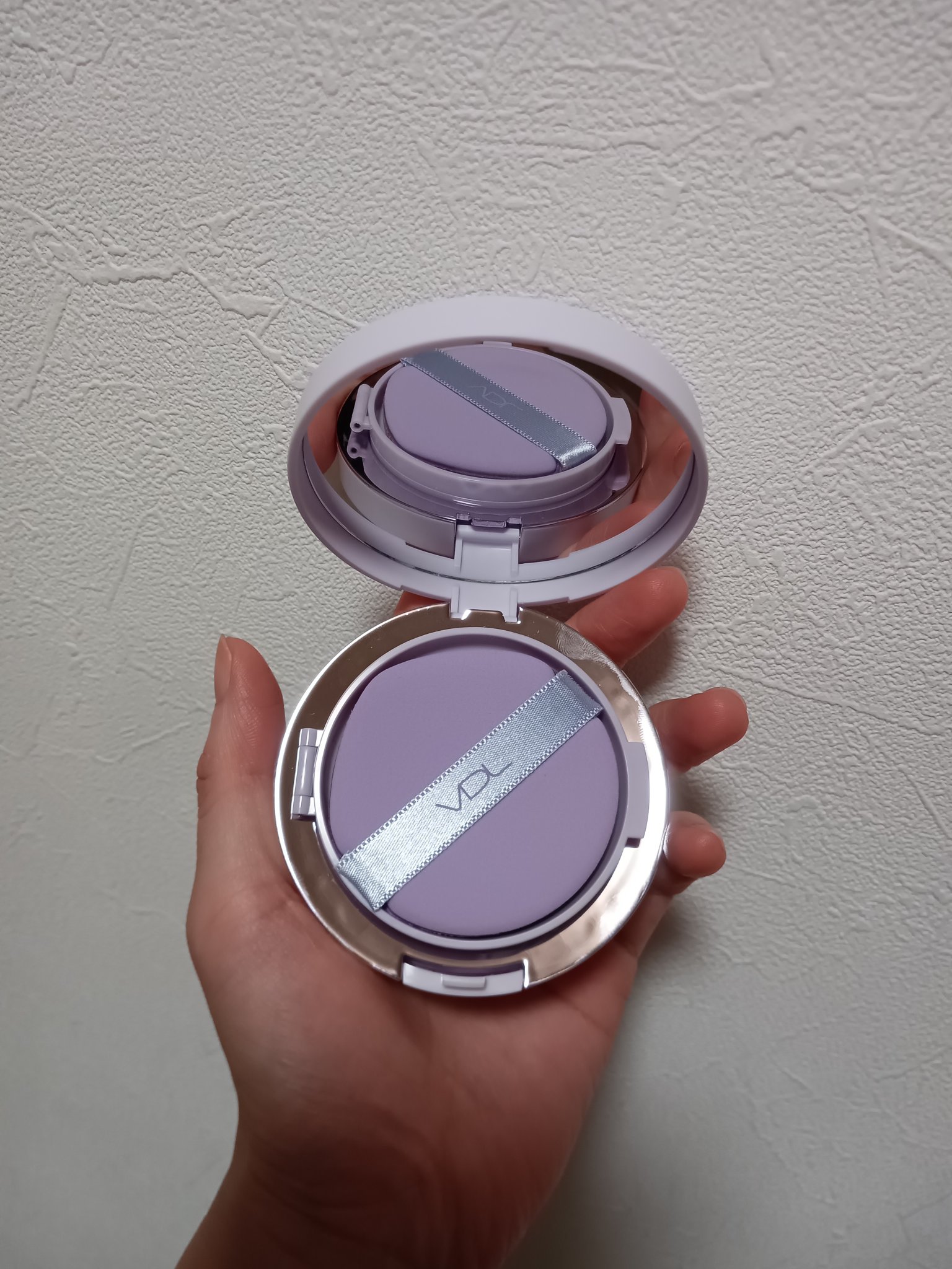 パーフェクティング シルキーフィット カバー クッション ファンデーション/VDL/クッションファンデーションを使ったクチコミ（2枚目）