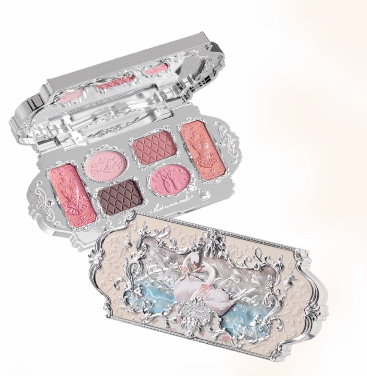 フラワーノーズスワンバレエシリーズ アイシャドウパレット/FlowerKnows/アイシャドウパレットを使ったクチコミ（1枚目）