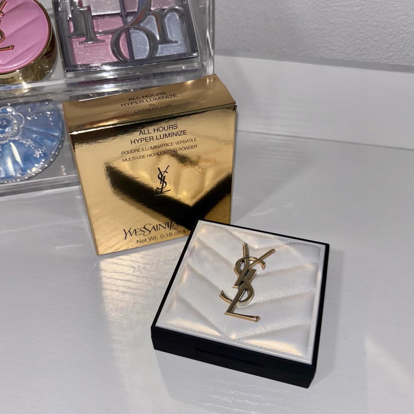 オールアワーズ ハイパールミナイザー/YVES SAINT LAURENT BEAUTE/パウダーハイライトを使ったクチコミ(2枚目)