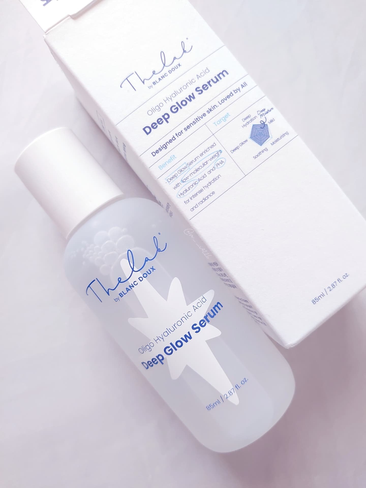 水分ディープグローセラム/THE LAB by blanc doux(ザラボバイブランドゥ)/ブースター・導入液を使ったクチコミ（1枚目）