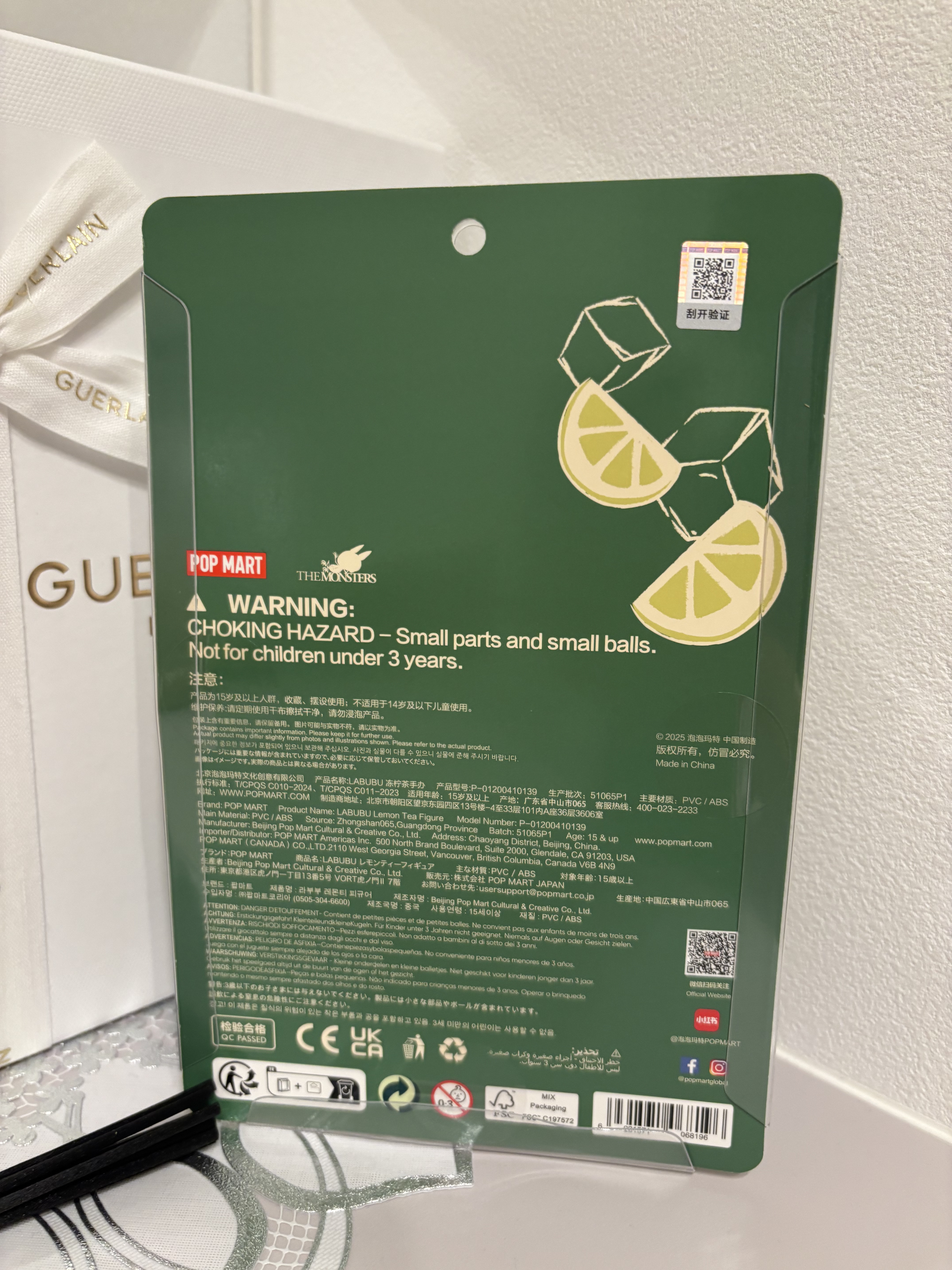 LABUBU Lemon Tea Figure/HanYi Nail/その他を使ったクチコミ（2枚目）