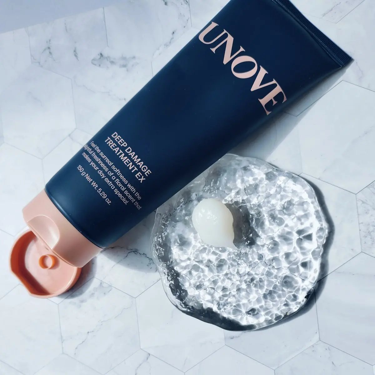 ディープダメージトリートメントEX/UNOVE/洗い流すヘアトリートメントを使ったクチコミ（2枚目）