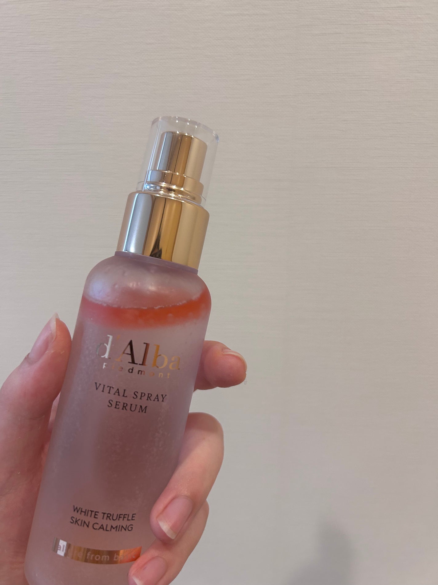 ダルバ ホワイトトリュフバイタルスプレーセラム/ダルバ/ミスト状化粧水を使ったクチコミ(1枚目)
