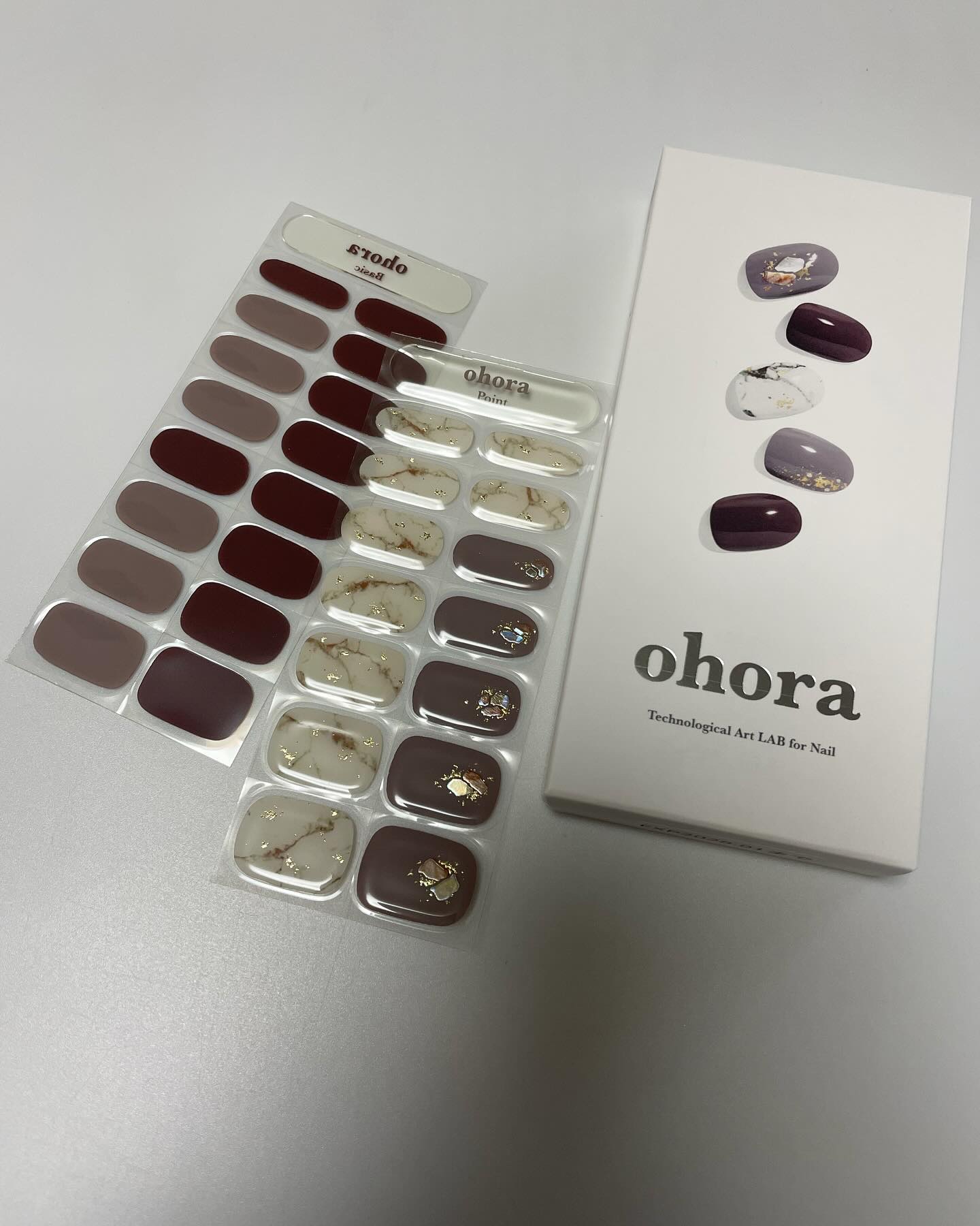 セミキュアジェルネイル（ハンド）/ohora/ネイルシールを使ったクチコミ（3枚目）