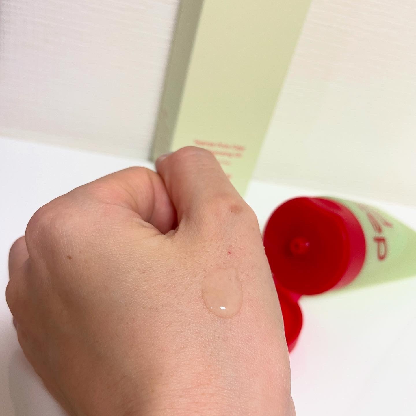 ティーツリージェルクレンジングオイル/KindStep/クレンジングジェルを使ったクチコミ（2枚目）