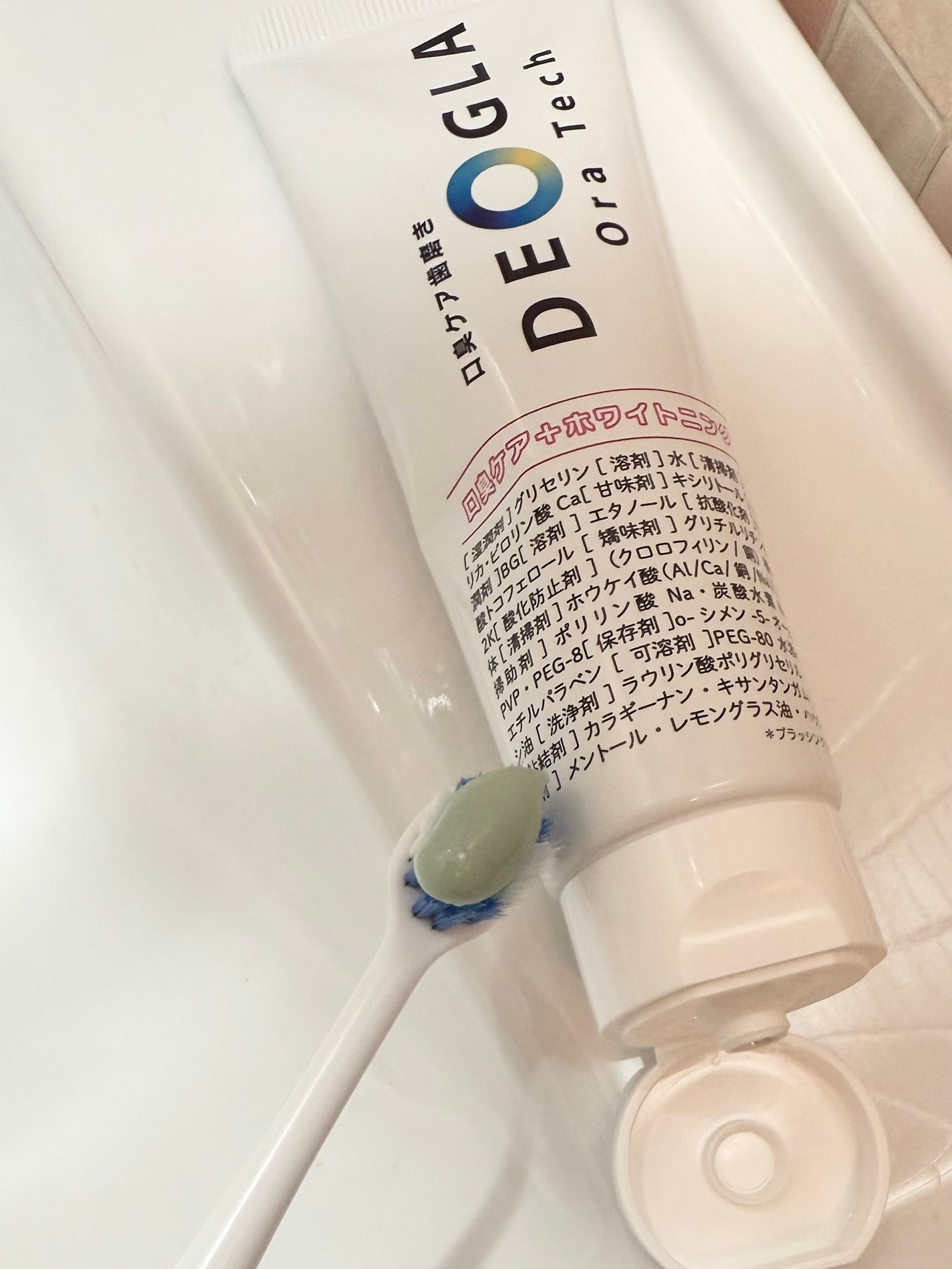 デオグラオーラテック +ホワイトニング/DEOGLA/歯磨き粉を使ったクチコミ(3枚目)