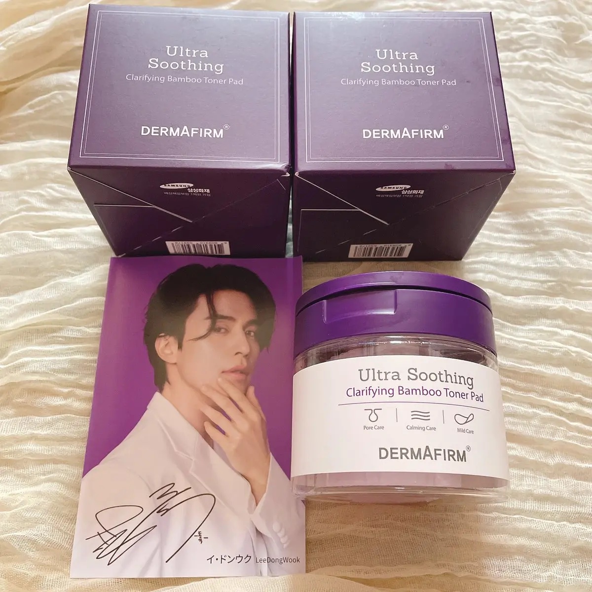 DERMAFIRMウルトラスーディングクラリファイングバンブートナーパッド/ダーマファーム/トナーパッドを使ったクチコミ（1枚目）