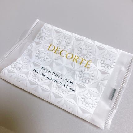 フェイシャル ピュア コットン/DECORTÉ/コットンを使ったクチコミ(1枚目)