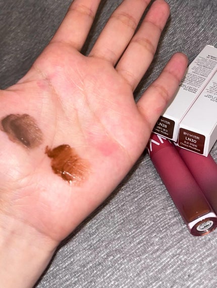 スワン✧*。 on LIPS 「MOOLDAリップティント2種4カラータトゥーフィクシングリッ..」(6枚目)