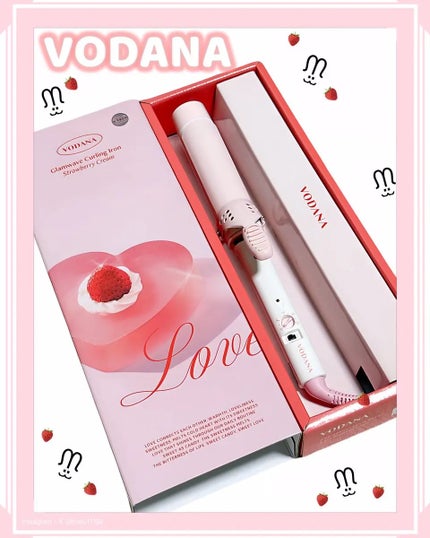 グラムウェーブ カーリングアイロン 36mm/40mm/VODANA (ボダナ)/カールアイロンを使ったクチコミ(1枚目)