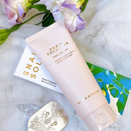 スネイルソリューションフォームクレンザー/ネイチャーリパブリック/洗顔フォームを使ったクチコミ(4枚目)