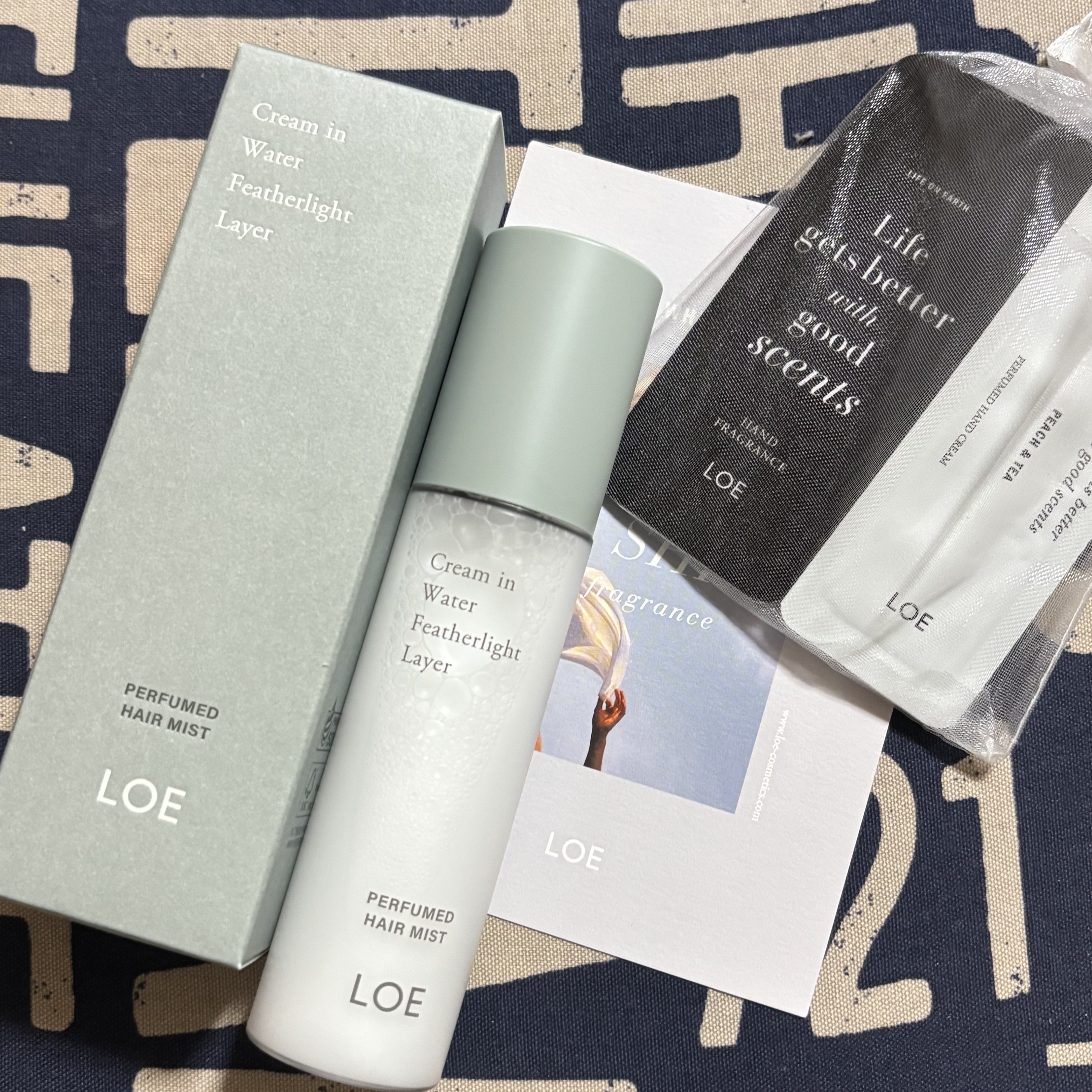 PERFUMED HAIR MIST/LOE/ヘアミストを使ったクチコミ（1枚目）