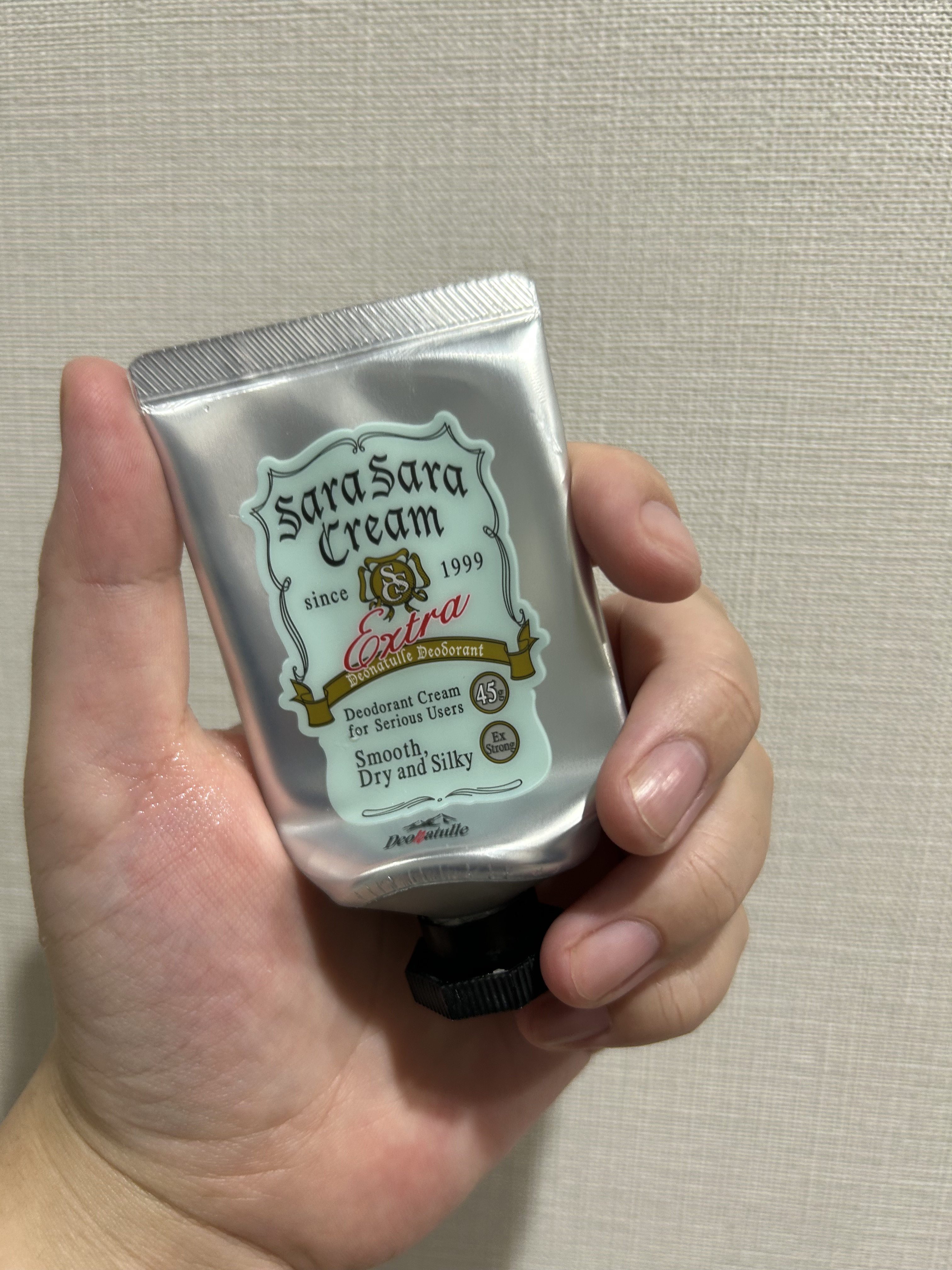 薬用さらさらクリーム/デオナチュレ/デオドラント・制汗剤を使ったクチコミ（1枚目）