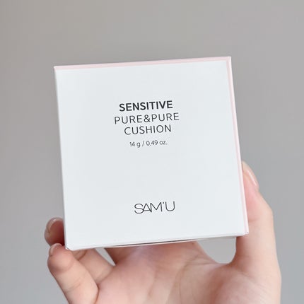 センシティブピュア&ピュアクッション/SAM'U/クッションファンデーションを使ったクチコミ(7枚目)