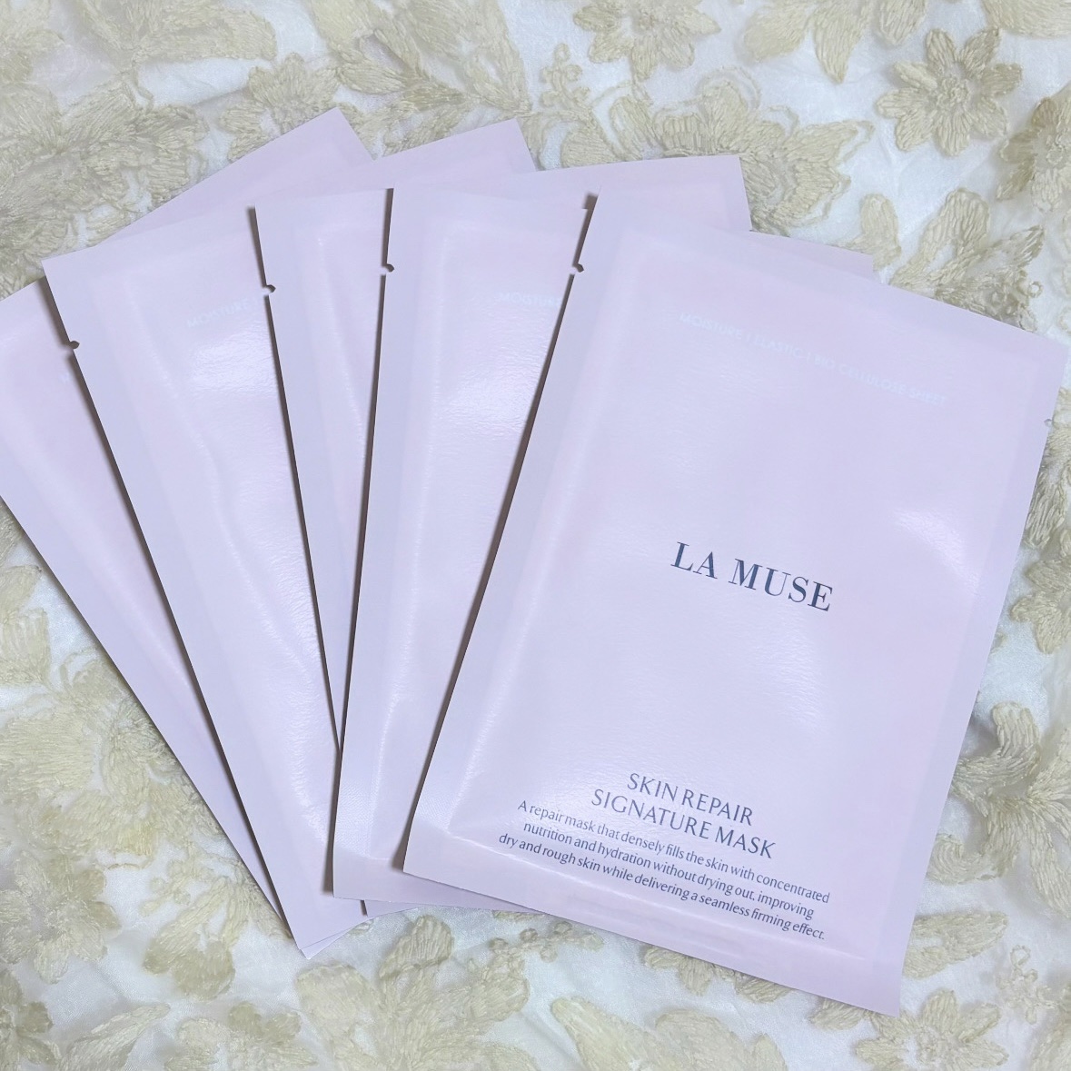 スキンリペアシグネチャーマスク/ラミューズ/シートマスク・パックを使ったクチコミ（2枚目）