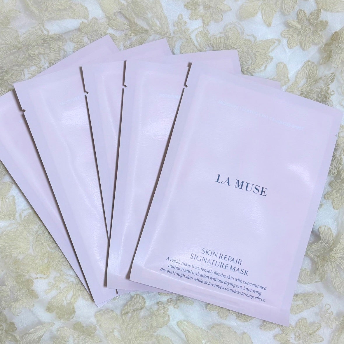 スキンリペアシグネチャーマスク/ラミューズ/シートマスク・パックを使ったクチコミ(2枚目)