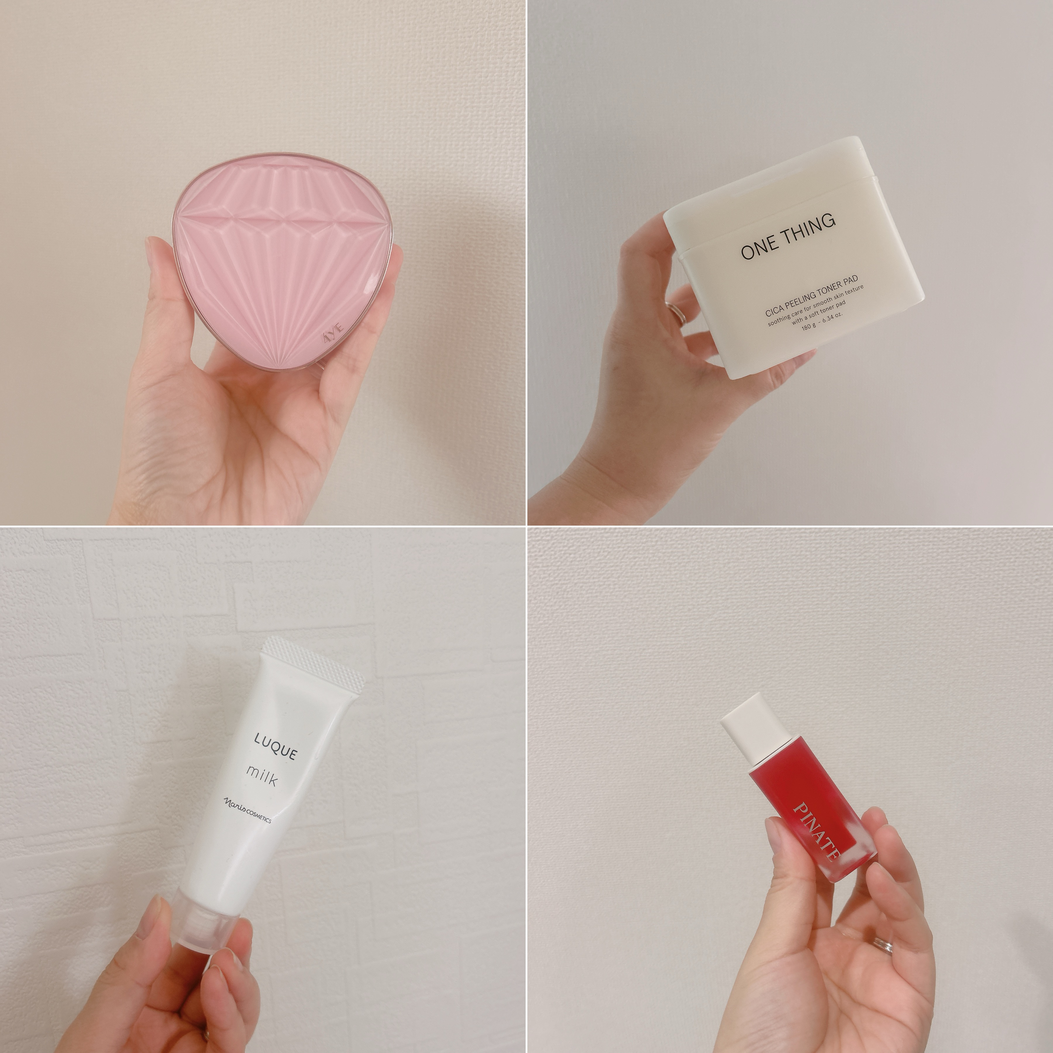 ナチュラルブルームリップオイルセラム 3色セット/PINATE/リップグロスを使ったクチコミ（1枚目）