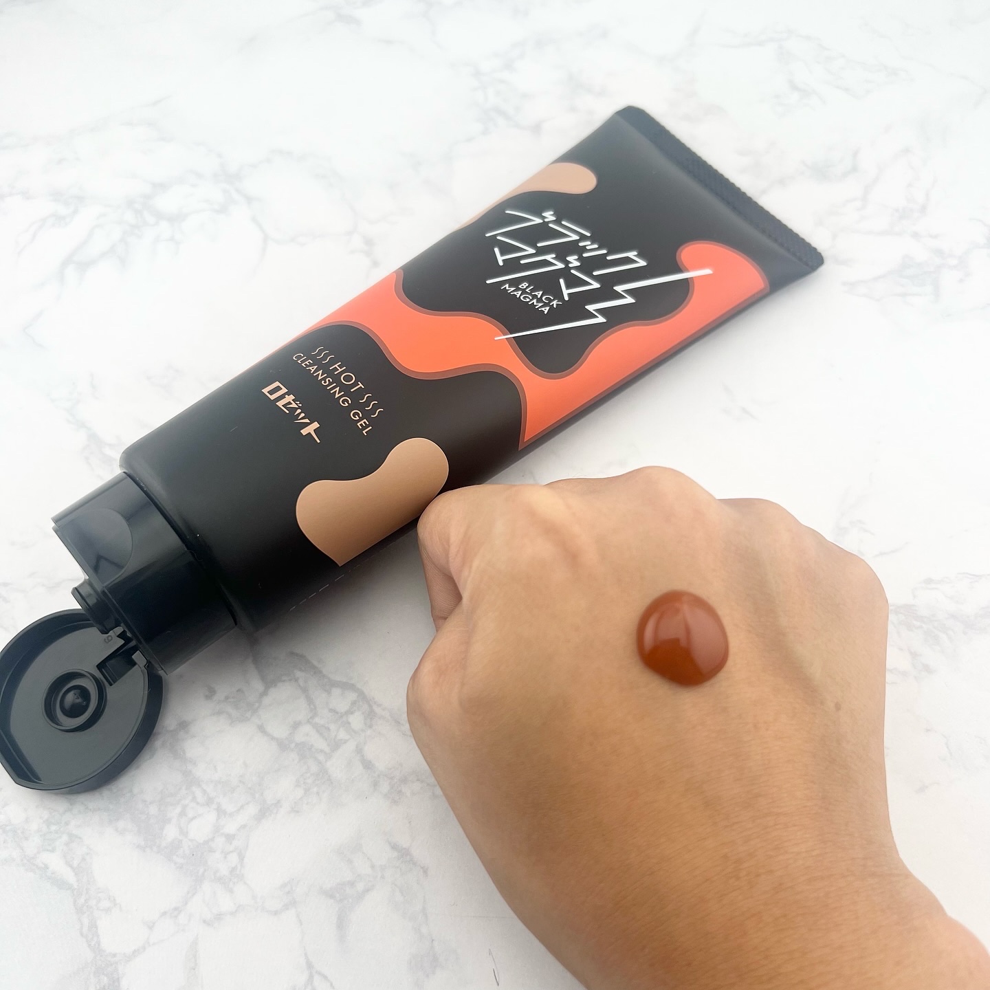 ブラックマグマ ホットクレンジングジェル/ロゼット/クレンジングジェルを使ったクチコミ（2枚目）