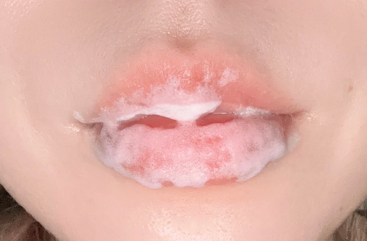 ブビブビ バブルリップスクラブ/unpa/リップスクラブを使ったクチコミ(3枚目)